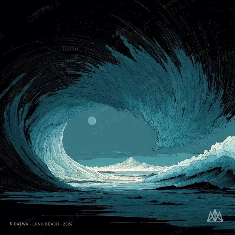 Pacific Hoodie — artwork detail
