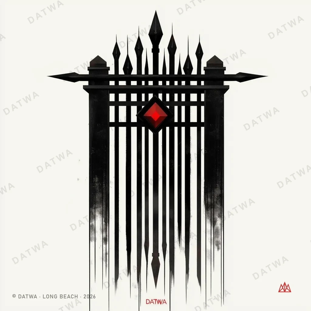 DATWA Iron Gate Cap artwork